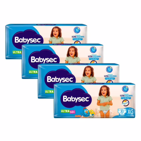 Fralda Babysec UltraSec XG 120 Un