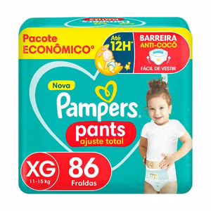 Fralda Pampers Pants Ajuste Total