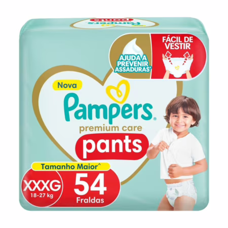 Fralda Pampers Pants Premium Care