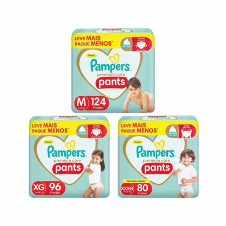 Fralda Pampers Premium Care Pants