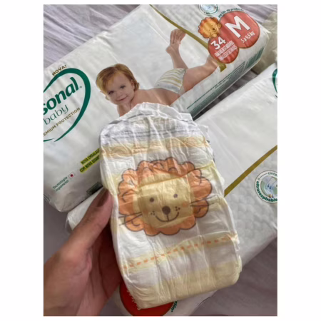 Fralda Personal Baby Premium Protection M Com 34 Unidades