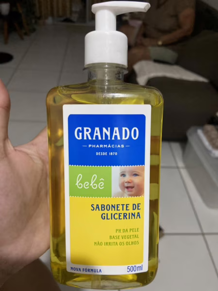 Granado Sabonete Líquido Bebê, Tradicional, 500ml