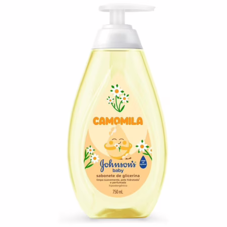 Johnson's Baby Sabonete Líquido Glicerina Camomila, 750ml