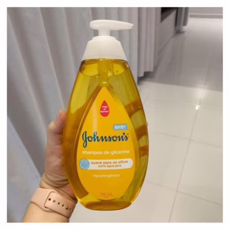 Johnson's Baby Shampoo Glicerina Para Bebê, 750ml