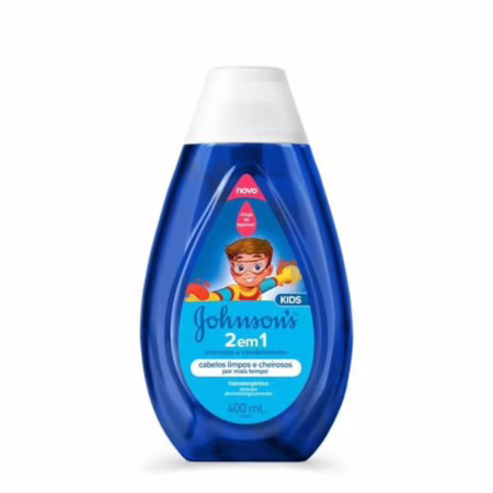 Johnson's Shampoo e Condicionador Infantil 2 em 1, 400ml