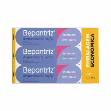 Kit 3 unidades Bepantriz Pomada 30g