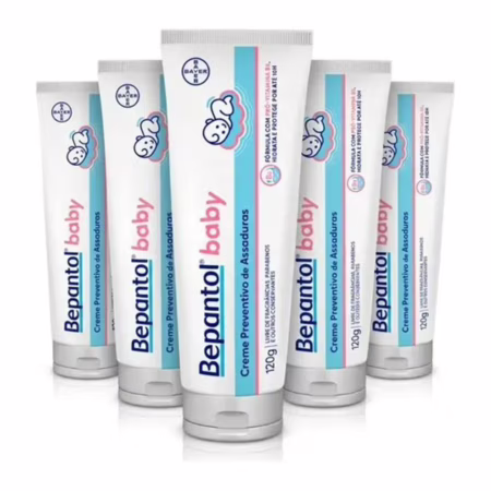 Kit Bepantol com 5 Pomada de Assadura 120g - Leve 5 pague 4