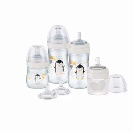 Kit de Mamadeiras e Bicos Super Evolution Lillo - 80ml, 150ml e 300ml