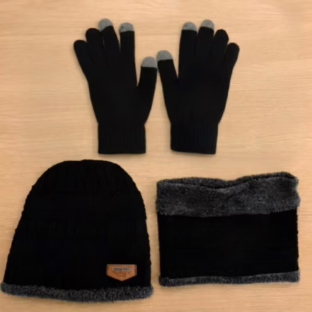 Kit Inverno: Touca Térmica e Luva Touch para Frio Intenso BRASILCHIC