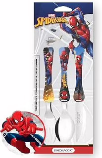 Kit Talheres Disney Simonaggio 3 Peças