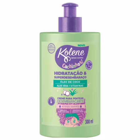 Kolene Creme De Pentear Infantil Cachinhos 300Ml Hidr