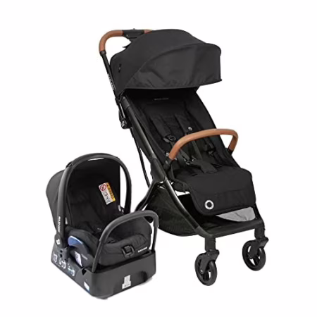 🛍️Maxi-Cosi, Travel System Eva Trio, Essential Black