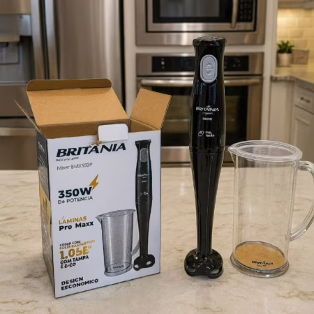 Mixer Britânia BMX350P 3 em 1 Preto 127V