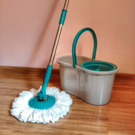 Mop Giratório Fit Flash Limp | Balde 8 Litros, MOP5010
