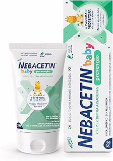 Nebacetin Baby Prevenção Pomada Contra Assaduras 30g