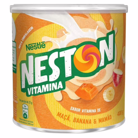 Neston Cereal Infantil Vitamina Maçã, Banana, e Mamão 400g