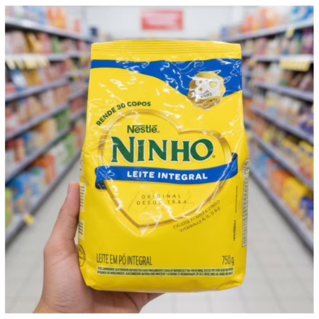 Ninho, Leite Po Integral, Pacote 750g