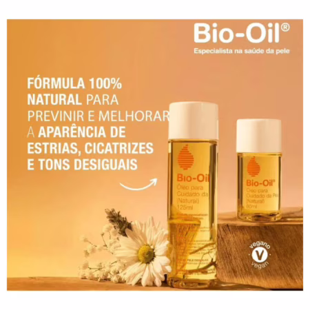 Óleo De Tratamento Bio-Oil 100% Natural e Sem Fragrância 125ml