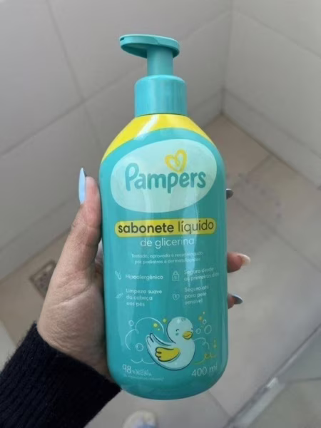 Pampers Sabonete Líquido Glicerina 400ml