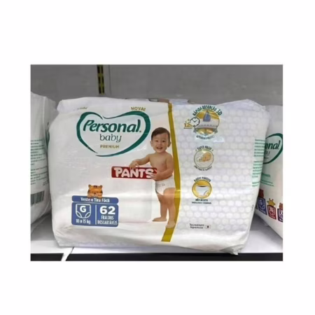 Personal Fralda Baby Premium Pants G, 62 Unidades