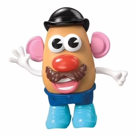 🛍️Potato Head Mr. Potato Head - Brinquedo infantil com 13 peças, para crianças a partir dos 2 anos