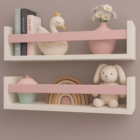 🛍 Prateleira Infantil Para Livros 50cm