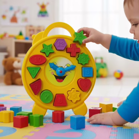 Relógio de Brinquedo Educativo