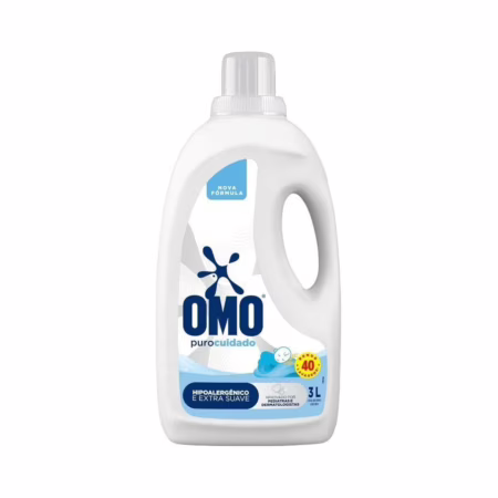 Sabão Líquido Omo Puro Cuidado 3L