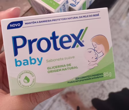 Sabonete em Barra Protex Baby Glicerina Natural 85g
