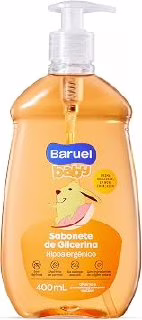 Sabonete Líquido Bebê Glicerina 400ml – Baruel Baby