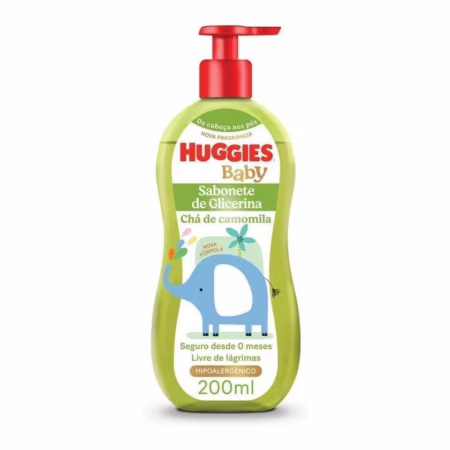 Sabonete Líquido Huggies Chá de Camomila 200 ml