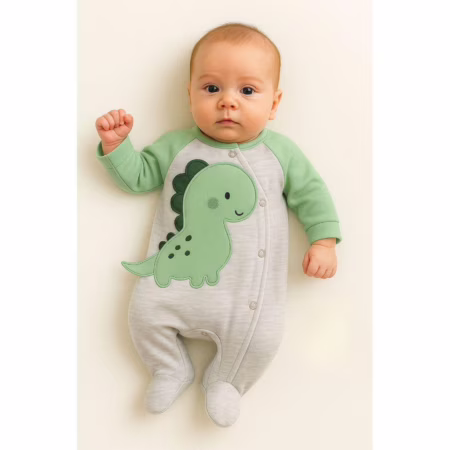 🛍 Saída Maternidade Baby Dino 03 Peças