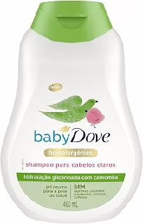 Shampoo Baby Dove Hidratação Glicerinada Camomila 400ml