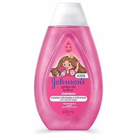Shampoo Johnson's Baby Gotas de Brilho 400ml