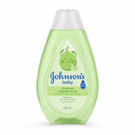 Shampoo Para Bebê Johnson's Baby Para Cabelos Claros, 400ml