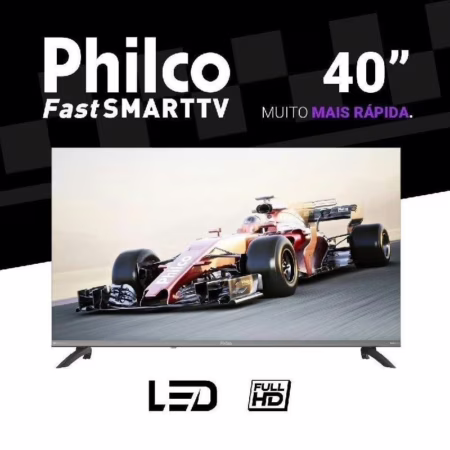 Smart Tv 40" Philco Roku Tv HDR10 | Dolby Áudio, P40CRA