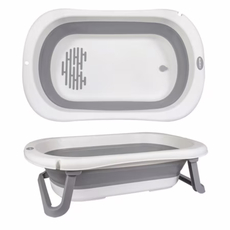 Super Banheira Infantil Antiderrapante KaBaby Cinza