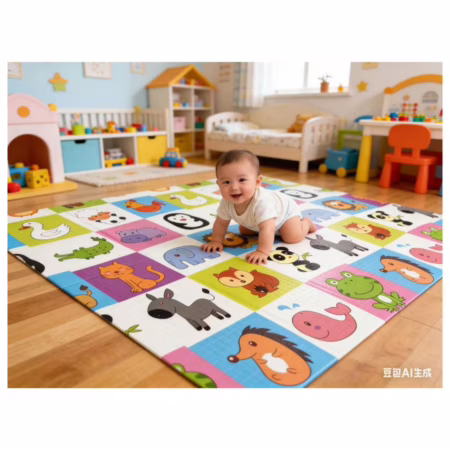 TAPETE TATAME INFANTÍL 6mm×120cm×180cm EMBORRACHADO UNISEX