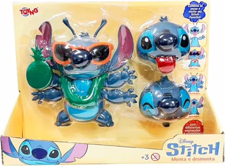Toyng Disney Monta e Desmonta Stitch