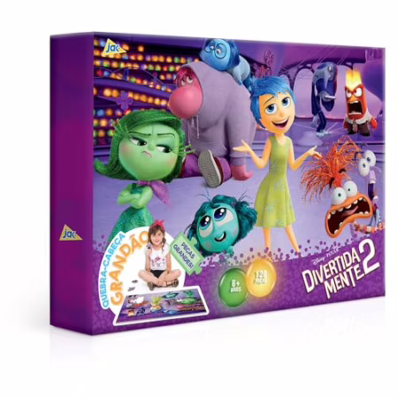 Toyster - Quebra-cabeça: Divertidamente 2-120 peças Grandão - Disney - JAK