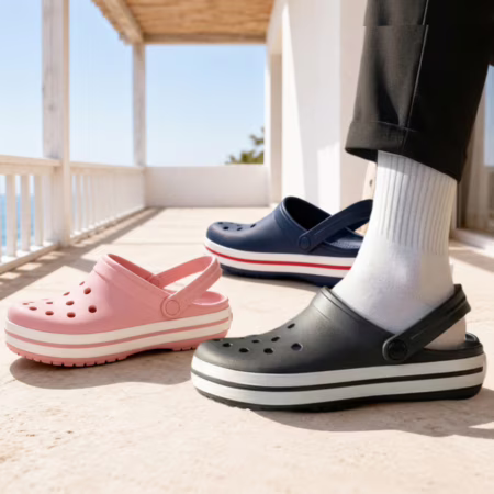2 PARES, TIPO CROCS 👌