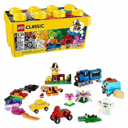 484 Peças - LEGO Classic - Caixa Média de Peças Criativas