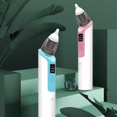 Aspirador Nasal Recarregável Para Bebês Silicone