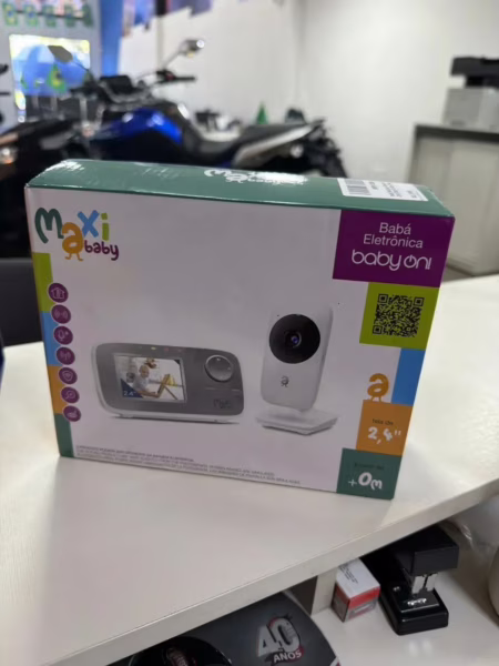 Babá Eletrônica Monitor 2.4 Sem Fio Zoom Baby On Maxi Baby • A