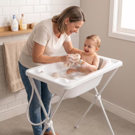 Banheira com suporte Dobrável Galzerano Acqua Trio 20L • A