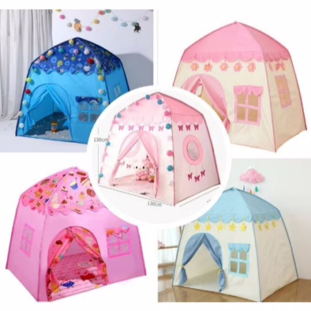 Barraca Tenda menina cabana casa menino Infantil Dobrável Menor Preço com/sem luz promocao
