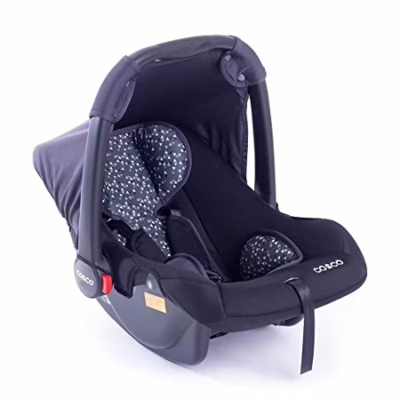 🛍️Bebê Conforto Cosco Kids, Wizz, 0 a 13kg, Preto