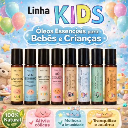 🛍️ Blend Rollon de Óleo Essenciais Infantil Crianças Linha Kids Tropfen 10 mL