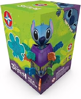 😍 Brinquedos Estrela, Jogo Pula Stitch, Multicolor