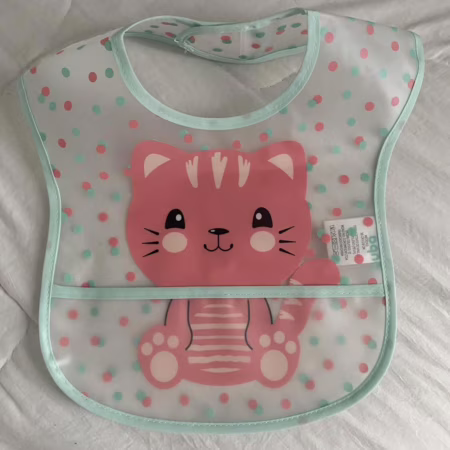 BUBA Babador Com Bolso Gatinho, Colorido